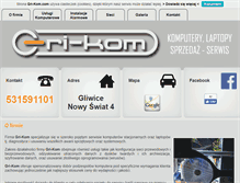 Tablet Screenshot of gri-kom.com